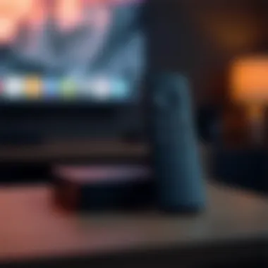 Fire TV Device and Remote Fire TV device with remote