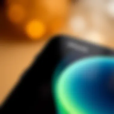 User Interface of Apple iPhone 12 User interface showcasing iPhone 12 features