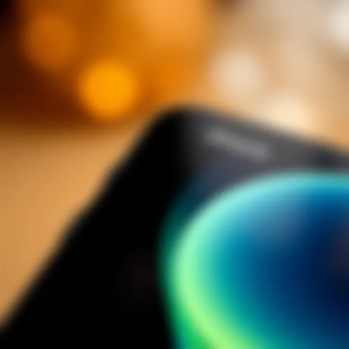 User Interface of Apple iPhone 12 User interface showcasing iPhone 12 features