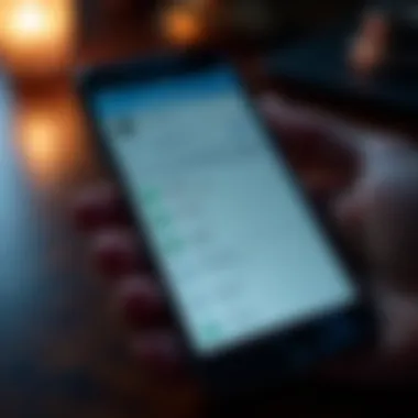 Understanding Deleted Recordings on iPhone iPhone screen displaying deleted recordings